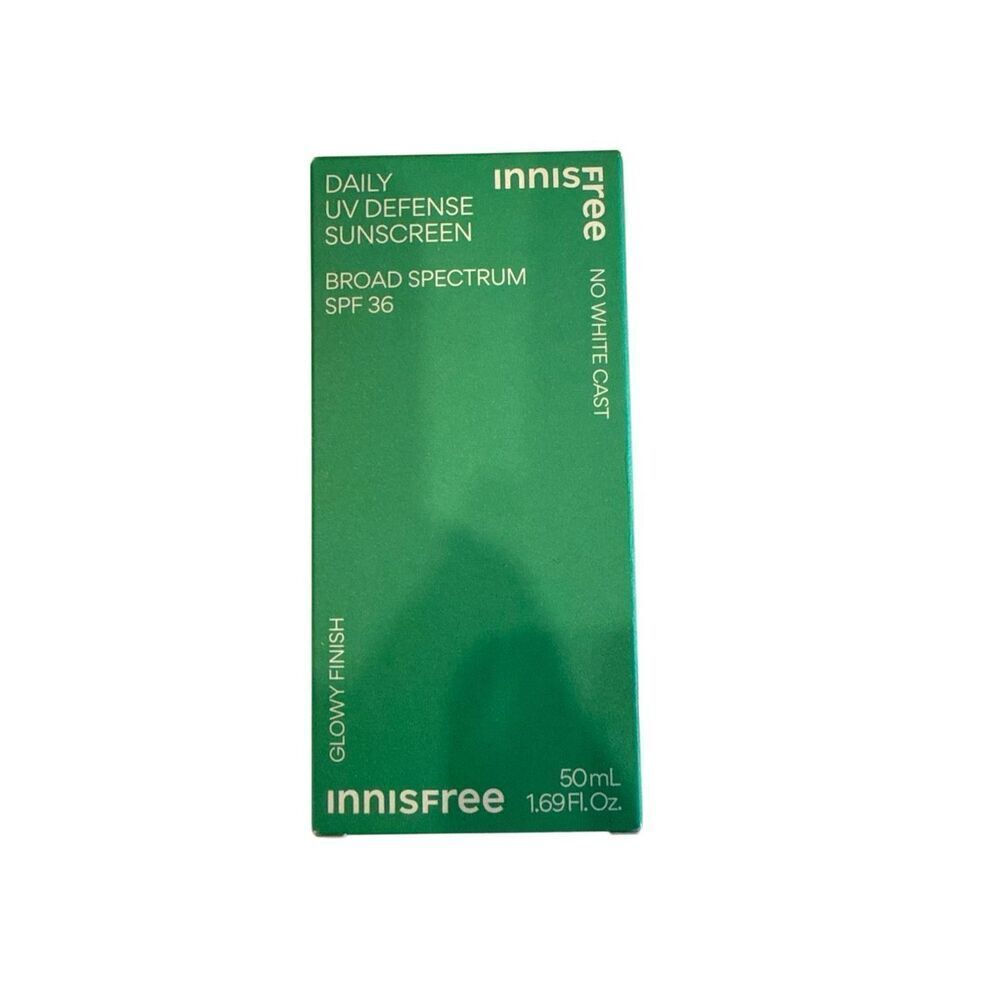 InnisFree Daily UV Defense Sunscreen – Broad Spectrum SPF 36 Face Protection